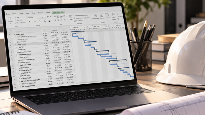 verilen süre ve formata göre iş programı hazırlarım