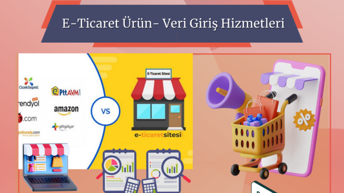 e ticaret ürün ve içerik girişlerinizi hızlıca yaparım