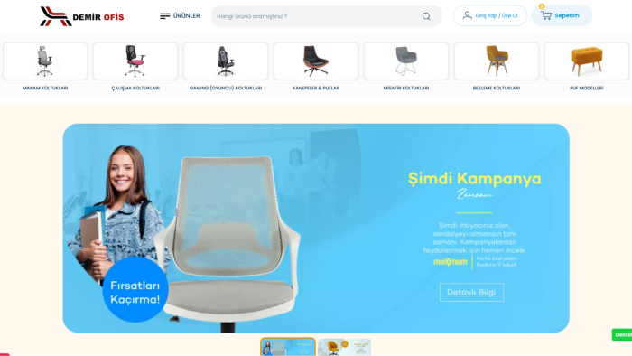 sizin için özel kodlanmış e-ticaret sistemleri yazabilirim
