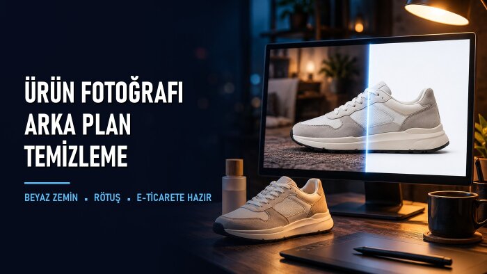 ürün fotoğraflarınızın arka planını temizler, düzenlerim