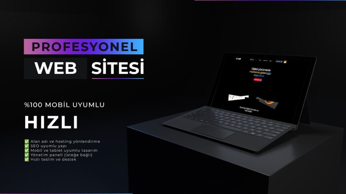 anahtar teslim websitesi hazırlayabilirim