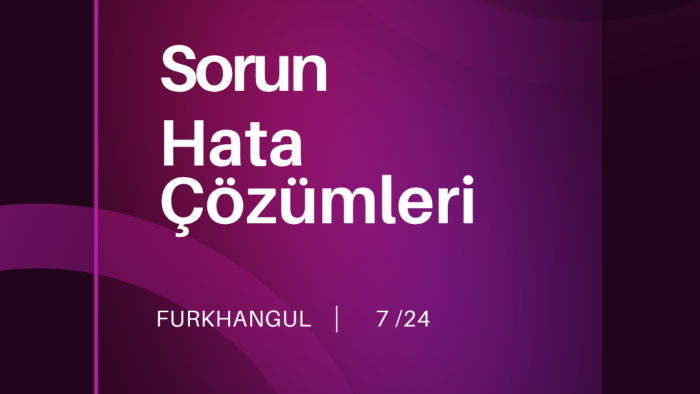 yazılım çözümleri geliştiririm