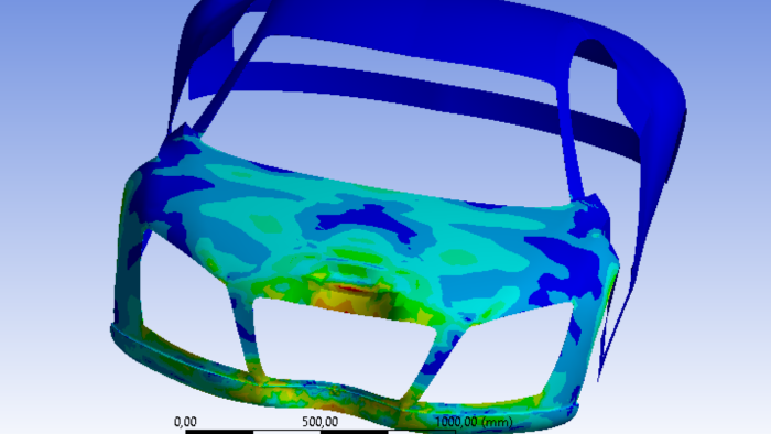 ANSYS te çarpma analizinizi (explicit dynamics) yapabilirim