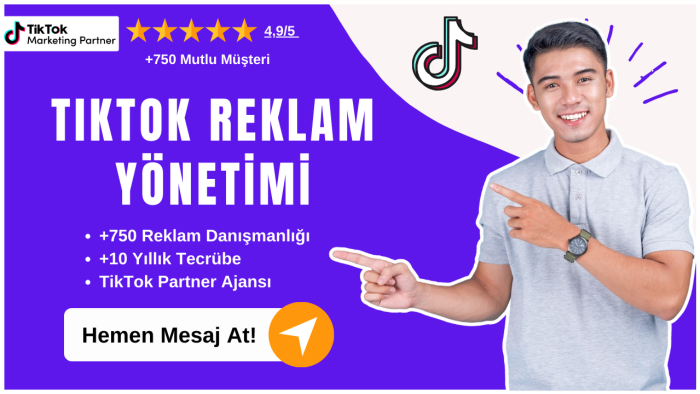 tiktok reklamlarınızı yönetirim