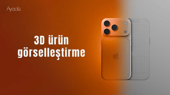 3D ürün görselleştirme yapabilirim