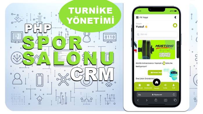 spor salonu CRM sistemi yapabilirim