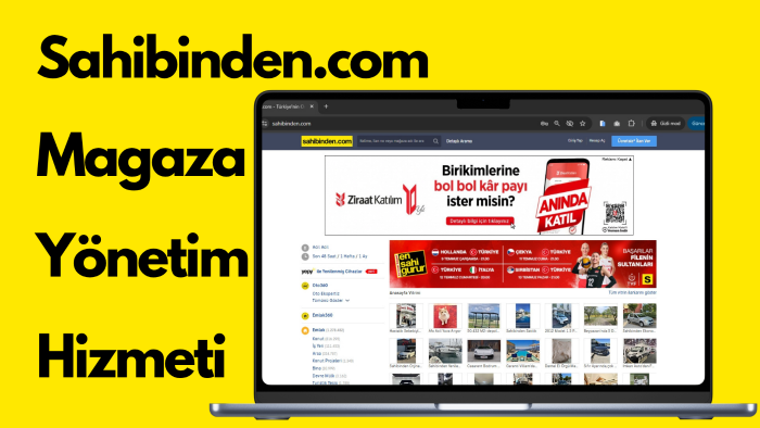 sahibinden.com’da hızlı ve düzenli veri girişi yaparım