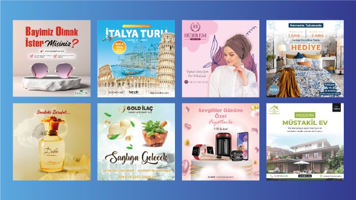 her türlü görsel tasarımınızı yapabilirim