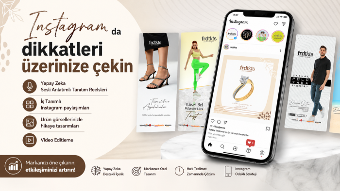 instagram post ve story tasarımları yapabilirim