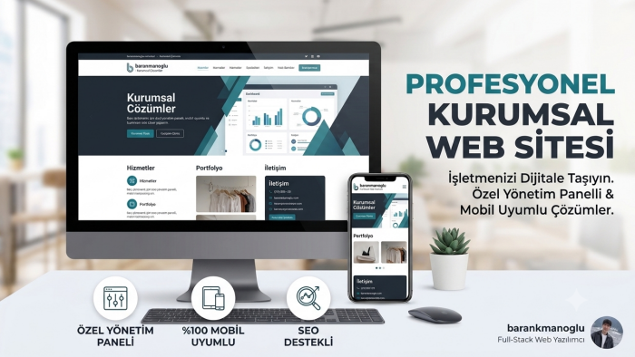 özel yönetim panelli, web app yaparım