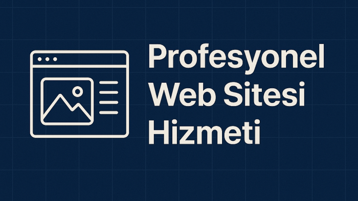 profesyonel web sitesi tasarlayabilirim