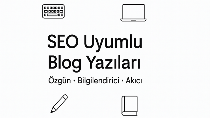web siteniz için SEO dostu blog yazısı yazıyorum
