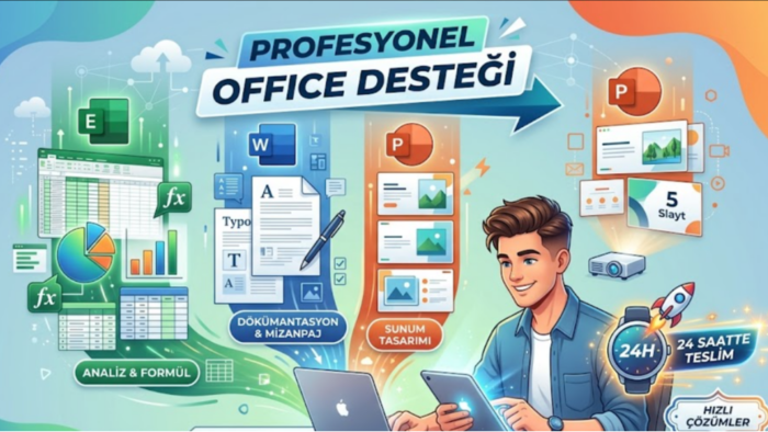 Microsoft sorunlarınıza profesyonel çözümler sunarım
