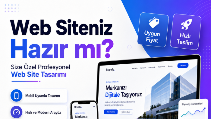 size özel kodlanmış profesyonel website geliştiririm