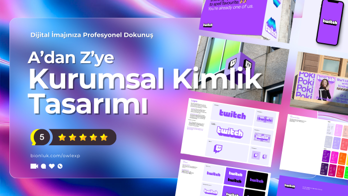 profesyonel kurumsal kimlik tasarlarım