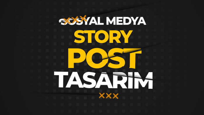 sosyal medya post ve story tasarımları yapıyorum