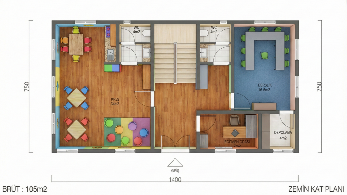 2d kat planları  ve 3boyutlu yapılar çizebilirim