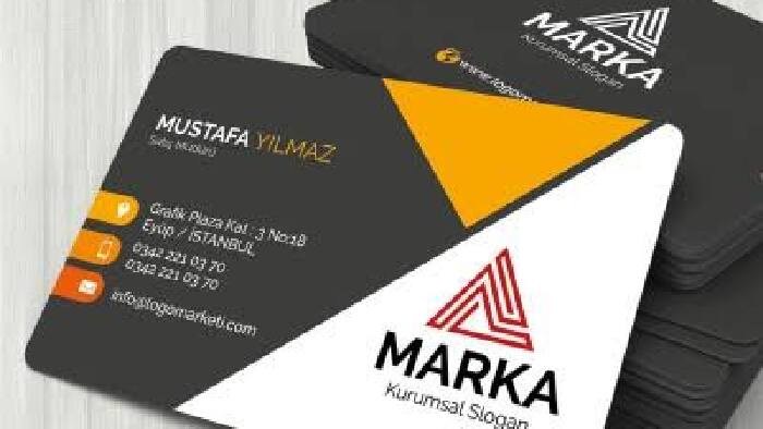markan için özgün bir logo ve kartvizit tasarlarım