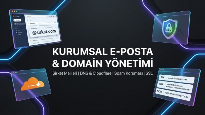 kurumsal e-posta ve domain DNS kurulumu yapabilirim