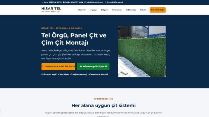 Wix'te tek sayfalık hızlı tanıtım sitesi kurarım
