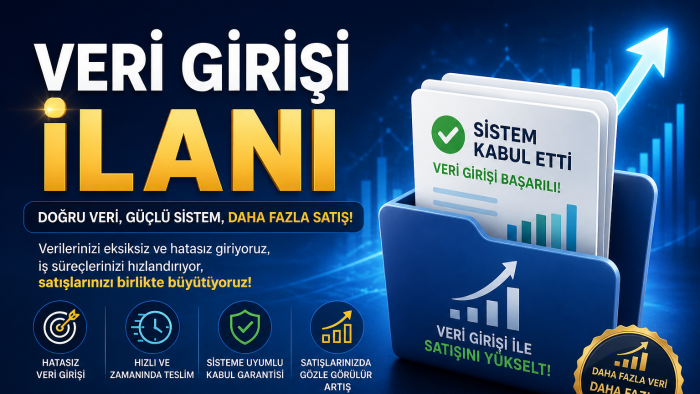 veri girişi yapıyorum