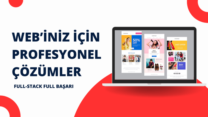 her türlü web projenizi profesyonel olarak yapabilirim