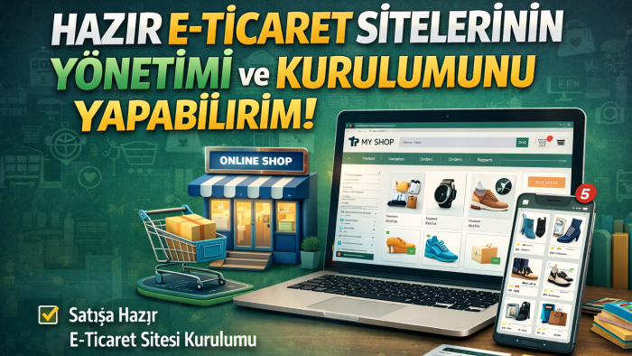 e-ticaret sitelerini düzenlerim