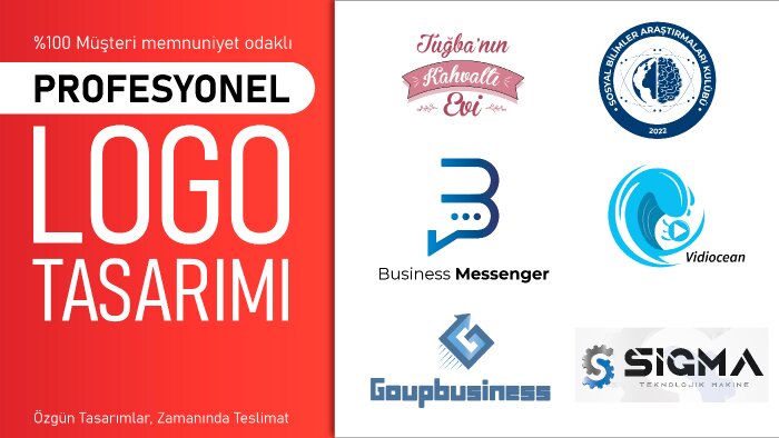 firmanız için kurumsal, profesyonel logo tasarımı yapıyorum
