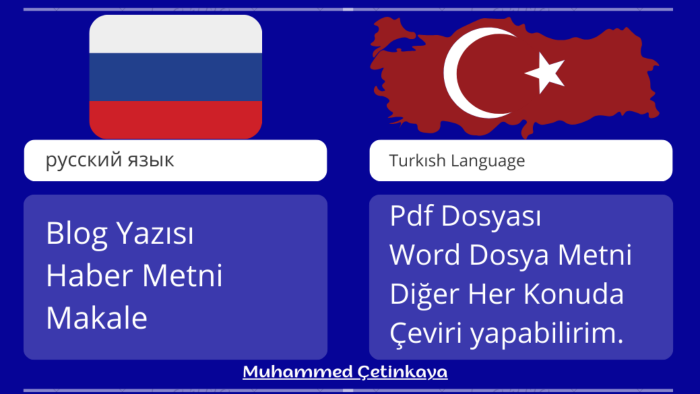 rusça-türkçe, türkçe-rusça çeviri yapabilirim
