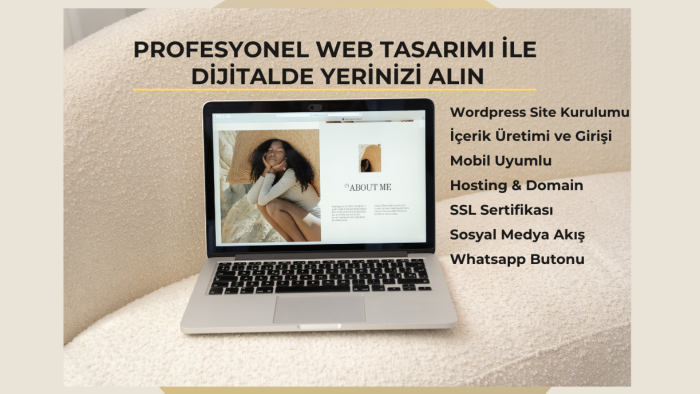 wordpress ile anahtar teslim web sitesi kurarım