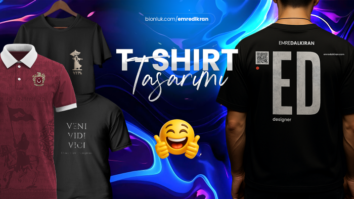 tshirt tasarımı yapabilirim