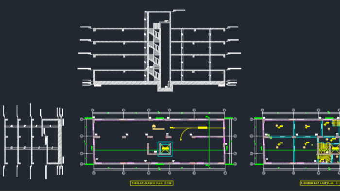 AutoCAD starCad ve İdeCAD programlarında çizim yapıyorum