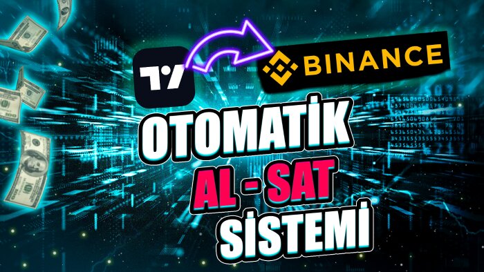 Tradingview çalışmanızı binancede al sat robotuna dönüştürüm