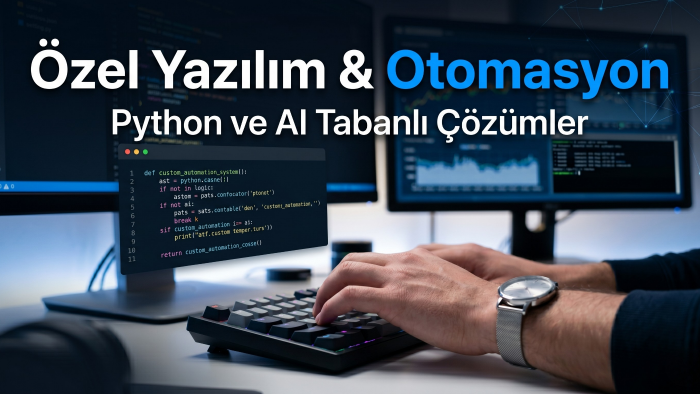 size özel Python ve AI tabanlı yazılımlar geliştiririm