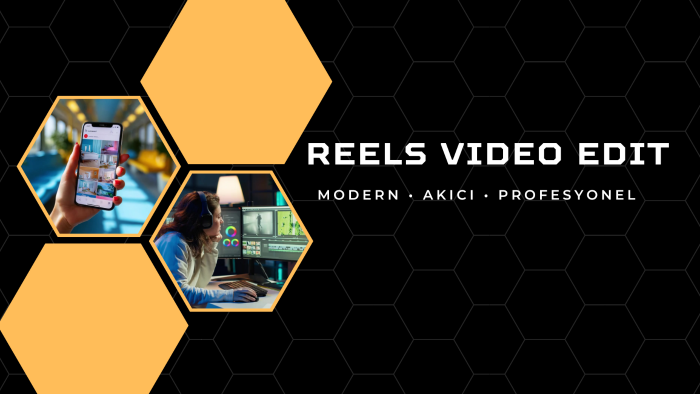  profesyonel reels ve kısa video editleri yapabilirim