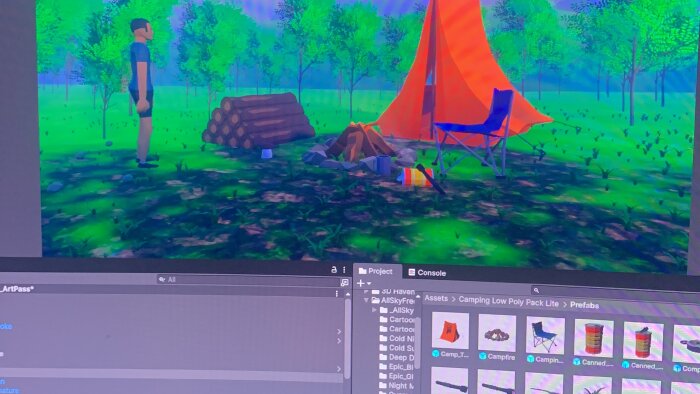 sizlere Unity üzerinden 3d oyun geliştirebilirim