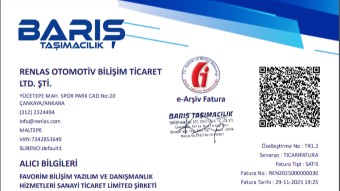 e-fatura, e-arşiv, e-irsaliye dizaynı ve yazılımı yapıyorum