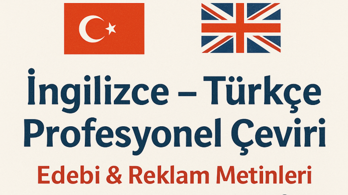 edebi çeviri ve metin, reklam yazarlığı yaparım
