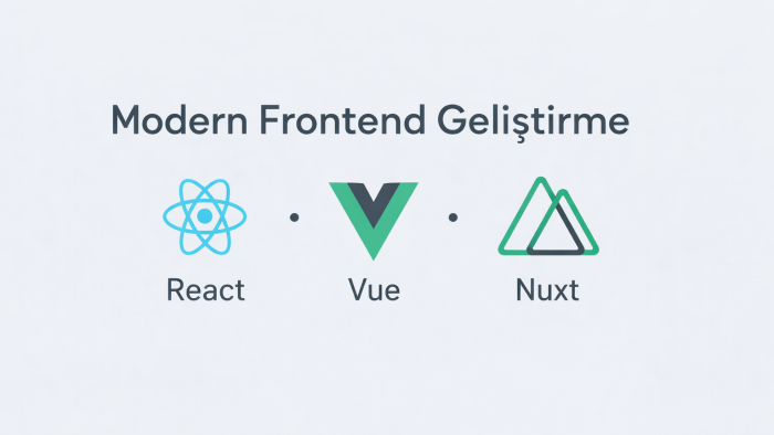 React ve Vue ile modern web arayüzleri geliştiririm