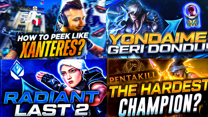 kanalınız için profesyonel thumbnail tasarımları yaparım