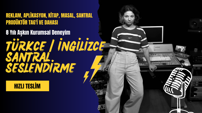 İngilizce santral seslendirmesi yapabilirim