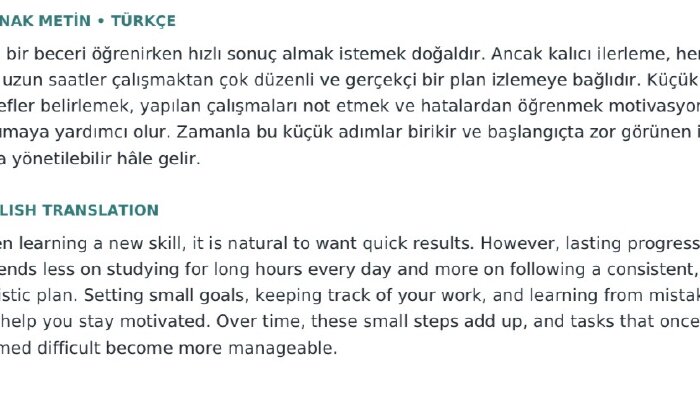 Çince ve İngilizce çeviri yaparım