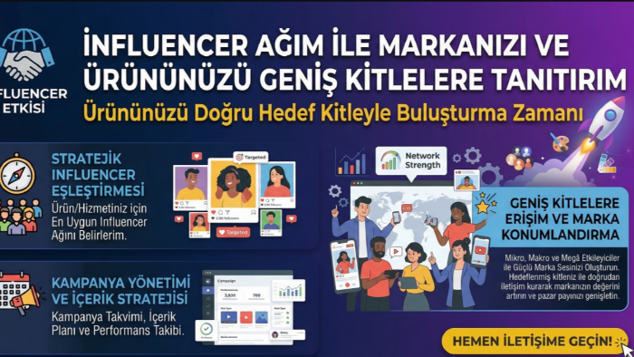 influencer pazarlama ve marka büyütme yapabilirim