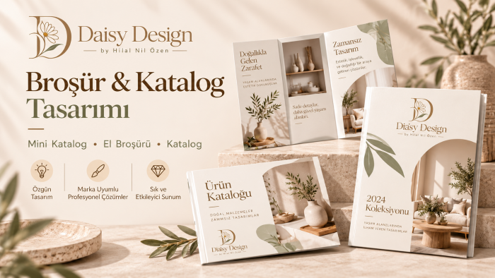 özel profesyonel broşür ve katalog tasarımı yaparım