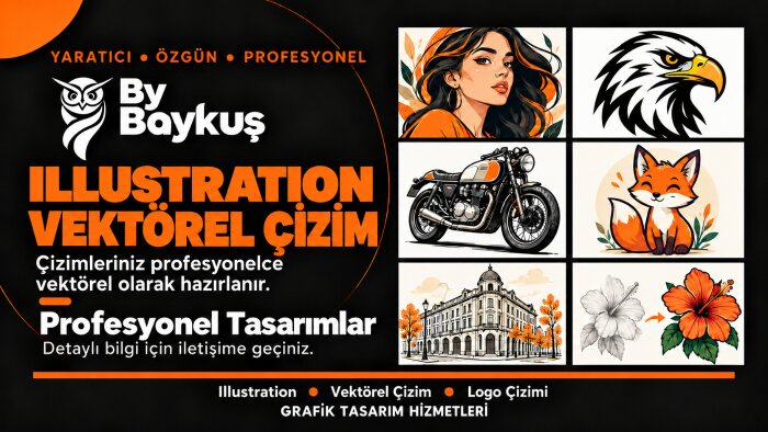 illustration çizim yaparım