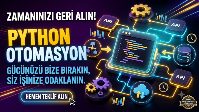 iş süreçlerinize özel AI Otomasyon geliştiririm