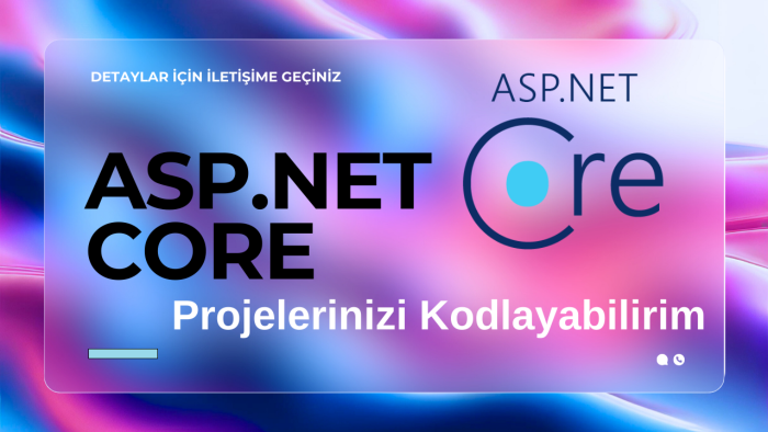 ASP.NET Core projelerinizi istediğiniz şekilde yapabilirim