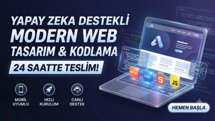 işletmeniz için profesyonel web sitesi geliştiririm