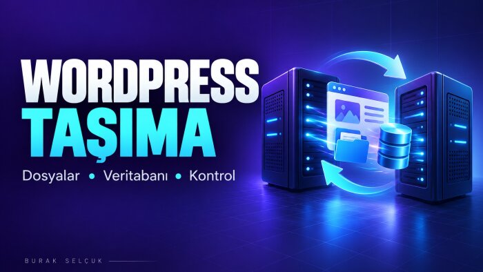 WordPress sitenizi yedekleyip yeni hostinge taşıyabilirim