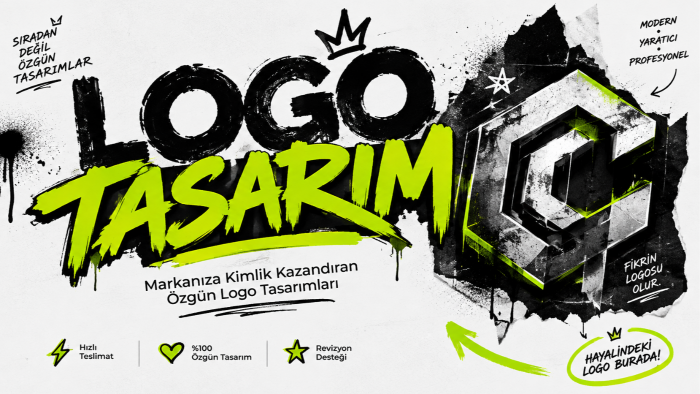 markanıza özel kurumsal logo tasarımı yaparım